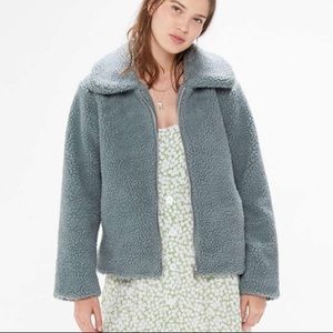 BDG Theo Fleece Teddy Jacket